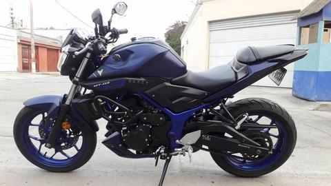 YAMAHA MT03 AÑO 2016 MODELO 2017 LOCALIZADOR GPS Y MAS EXTRAS NO R3 NINJA 300 CBR250 390 DUKE