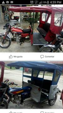 Vendo Moto Azul Honda