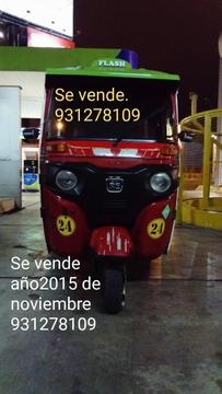 Se Vende Moto Taxi Año 2015 de Noviembre
