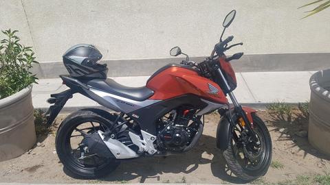 Vendo Moto Honda Cb160f Unico Dueño