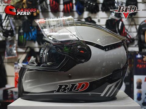 Casco BLD doble visor moto cerficado