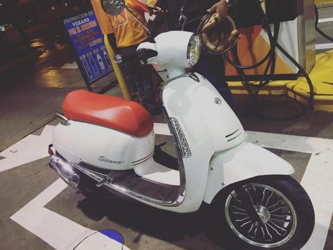 Moto lifan modelo sienna vintage poco tiempo de uso