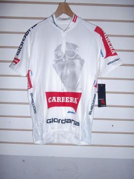 CARRERA POLO CICLISTAS jersey original italiano marca y sponsor que usan en giro italia , bici bicicletas ruteras