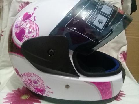 Casco para Moto Mujer