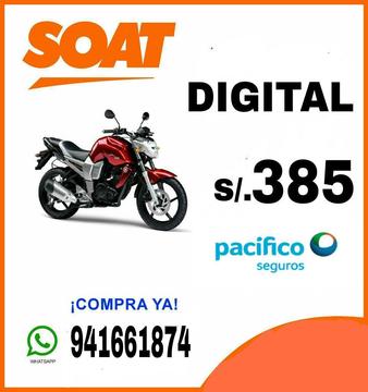 Soat Y Licencia Moto Lineal