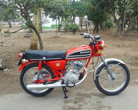 Honda Cb 125 1976 de Coleccion