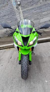 Kawasaki Zx 6r Negra Y Verde