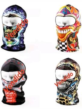 Mascara con Diseño para Motociclistas