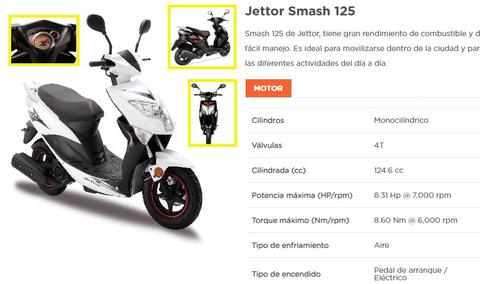 Moto Smash 125 cc automatica