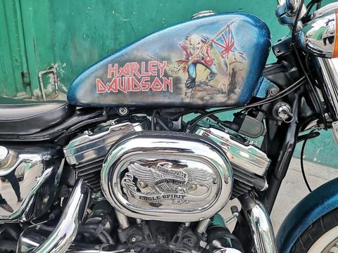 Iron Maiden Harley Davidson Sportster