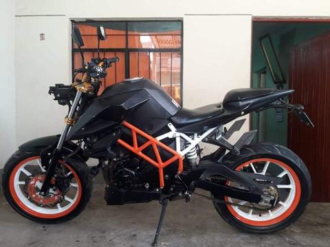 Moto Zenda 200 Modificado Al Modelo Ktm