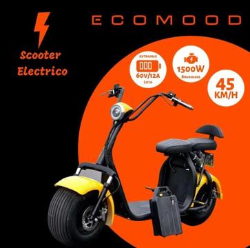 Scooter Eléctrico, Motos Eléctricas Modelo Harley Shopper
