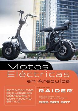 Motos Eléctricas Raider