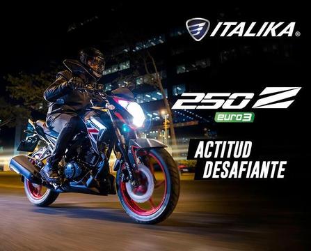 ACTITUD DESAFIANTE : Moto Italika 250 Z
