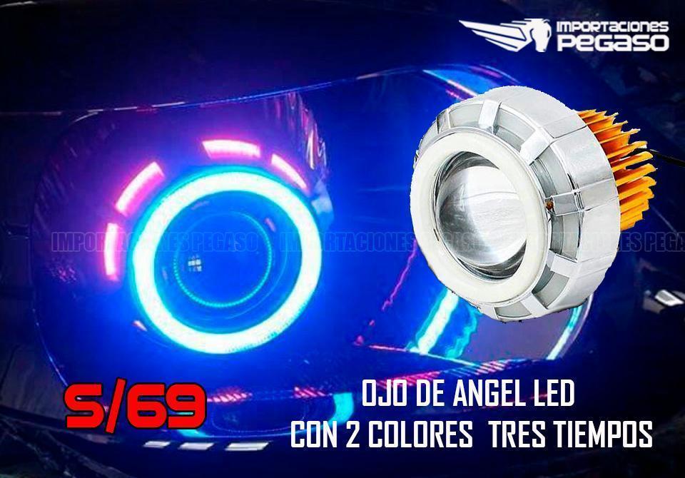 LUZ LED PARA MOTO OJO DE ANGEL COLORES OFERTA S/69