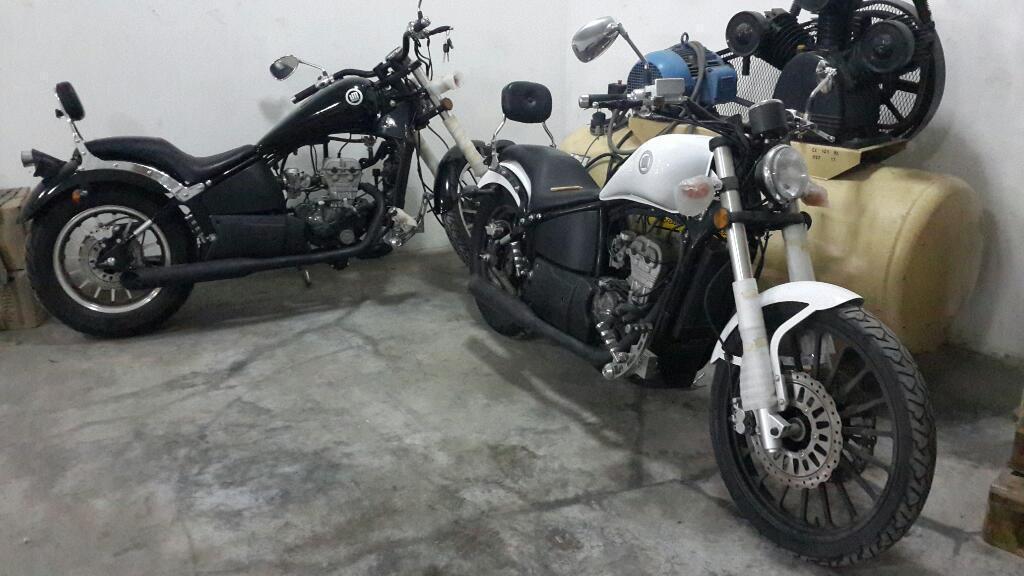 Moto Tipo Harley Marca Leonart