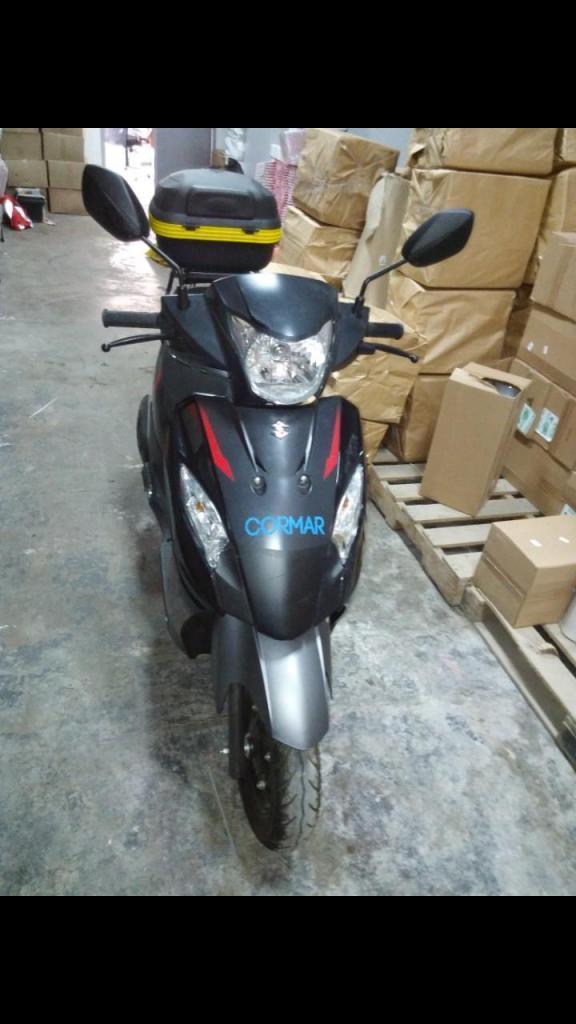 VENDO MOTO SUZUKI AÑO 2016 A S/.4.300.00