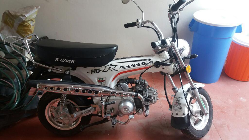 Vendo Moto Rayder 110cc