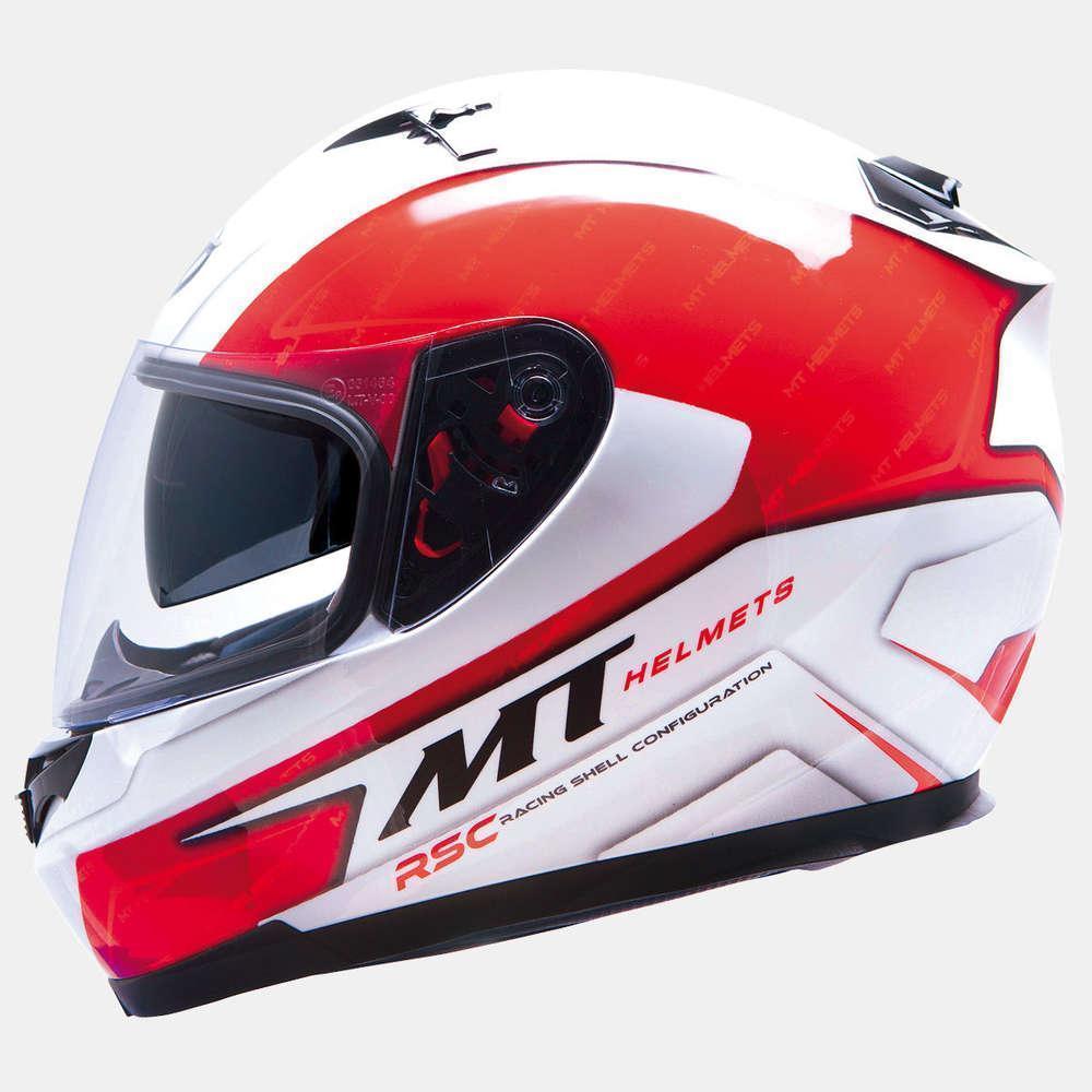 VENDO CASCO MT BLADE ROJO DOBLE VISOR