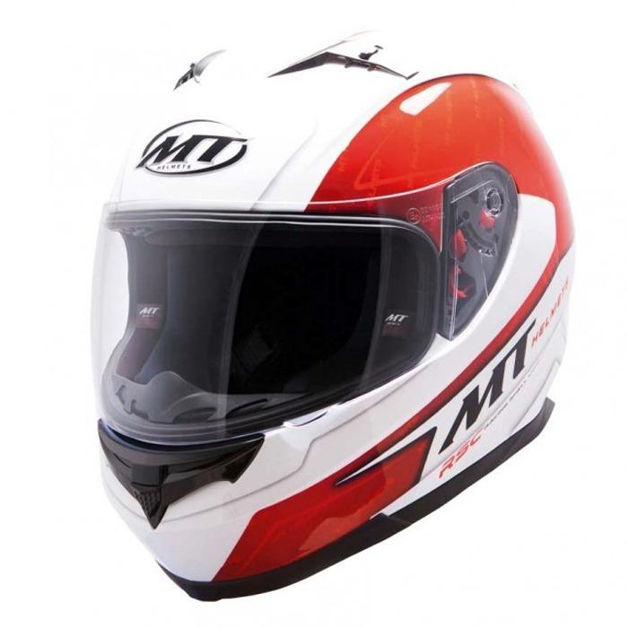 VENDO CASCO MT BLADE ROJO DOBLE VISOR