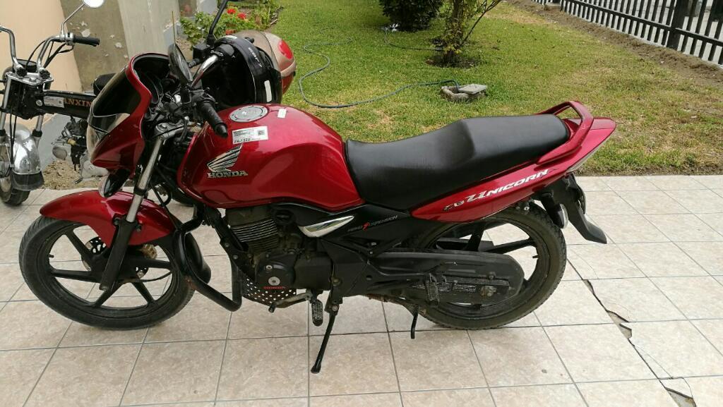 Vendo Moto Honda Modelo Unicor Cbf 150