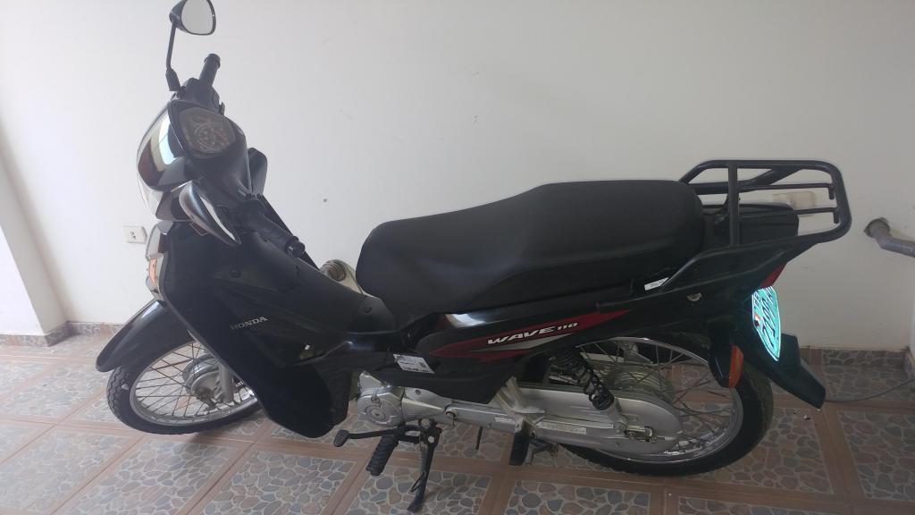 Moto Honda Wave 110,Color Negro,2015,Cel:#984696852