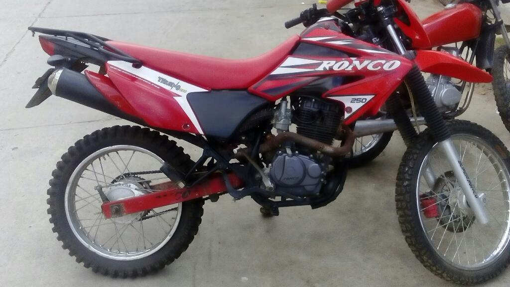 Vendo Moto Ronco 250cc Buen Estado