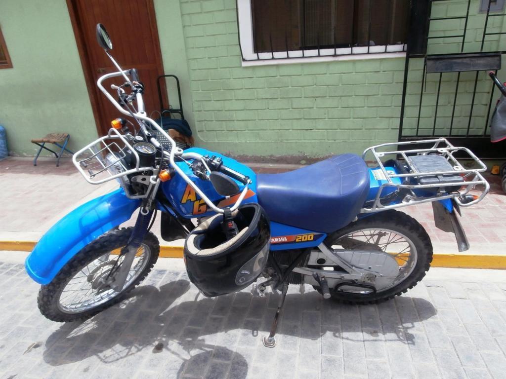 Por ocasión a s/. 5,800.00 Motocicleta YAMAHA AG200 – negociable