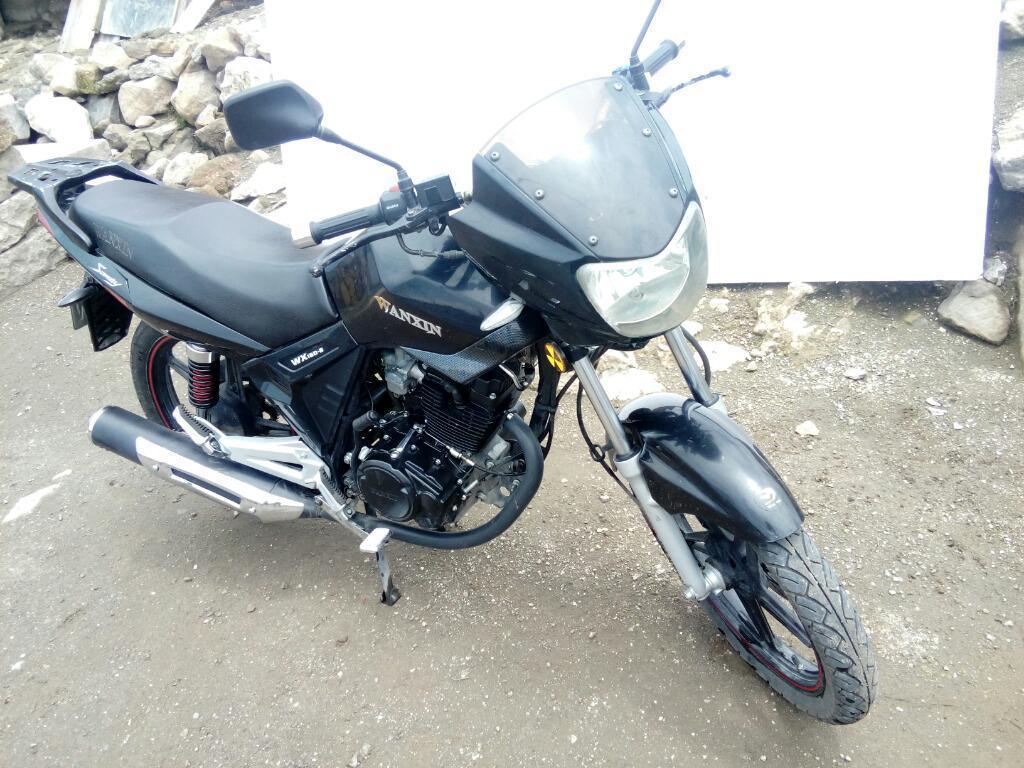 Vendo Moto Wanxin 150 Año 2016