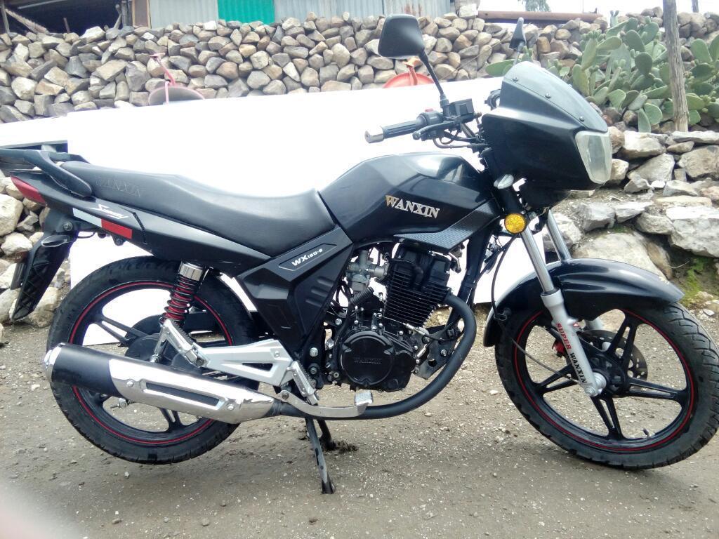 Vendo Moto Wanxin 150 Año 2016