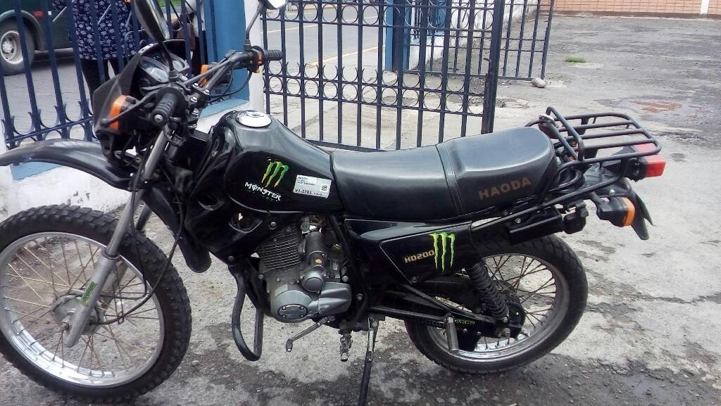 Vendo Moto Haoda 2011