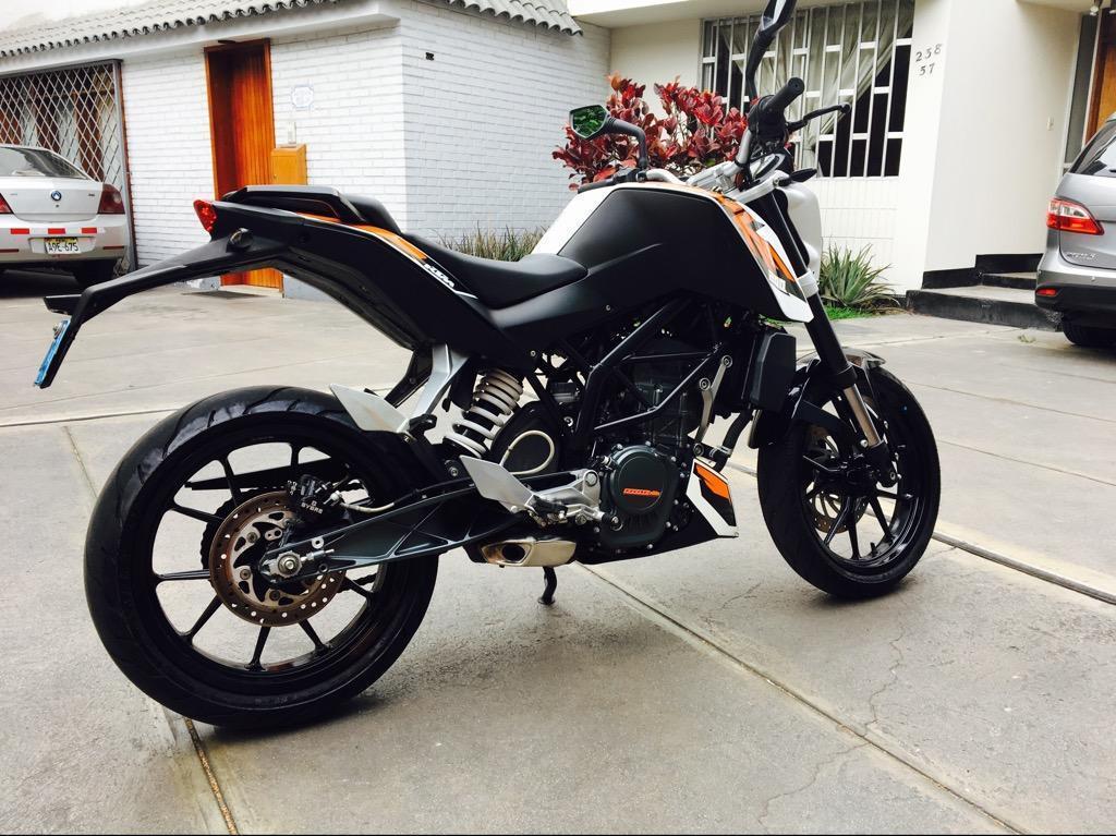 Vendo Moto Ktm Duke 200