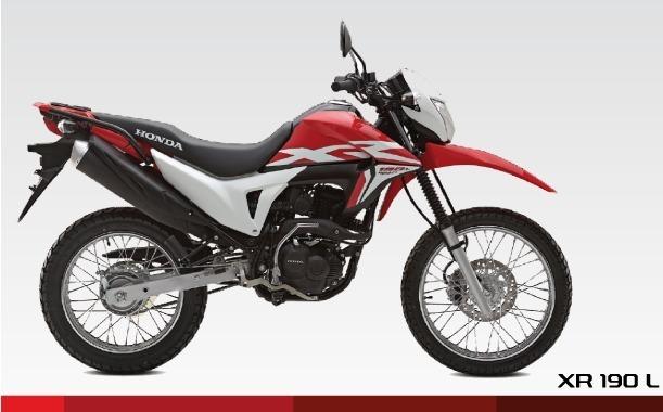 MOTO HONDA XR190L 0 KILOMETROS CON SOAT S/200