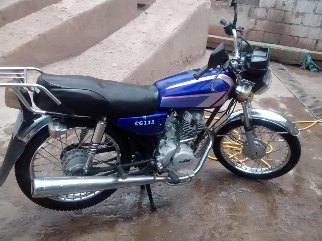 Remato moto RTM 125cc, pérfectas condiciones