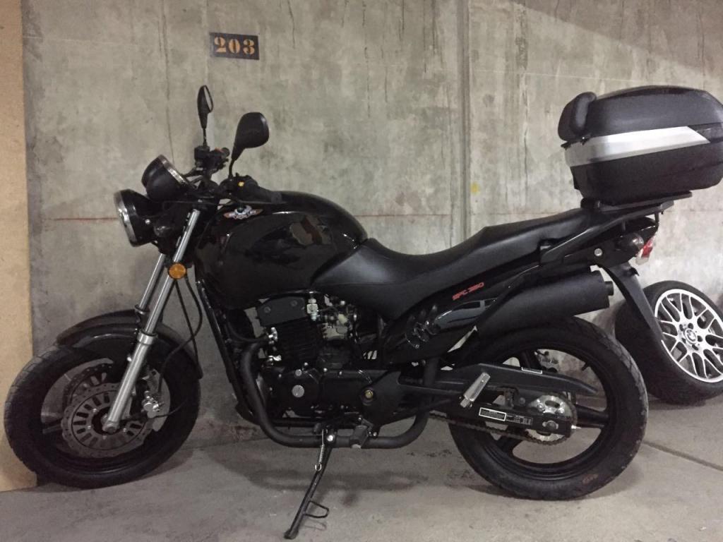 vendo moto real raptor spt350cc nueva