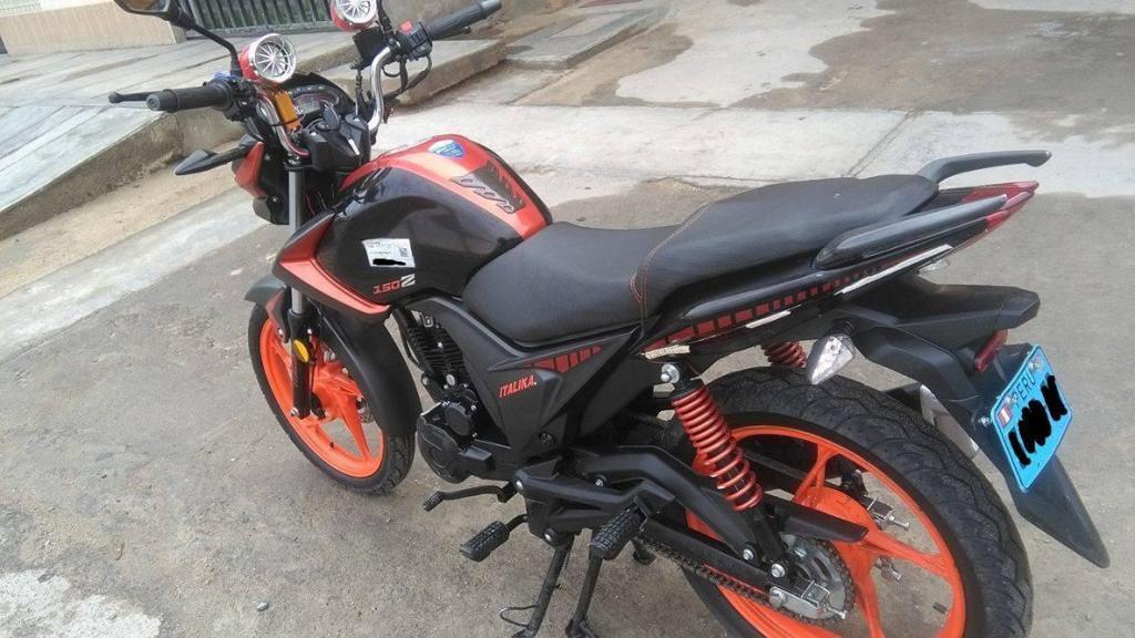 MOTO ITALIKA 150Z SIETE MESES DE USO 3000