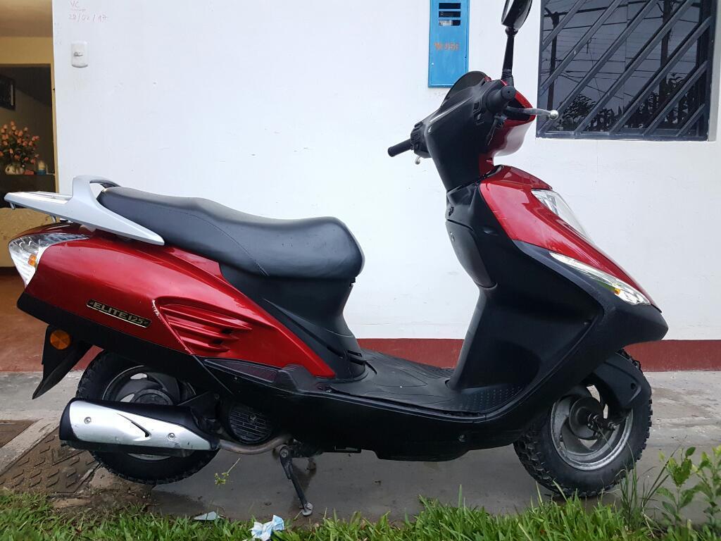 Honda Elite 125 Roja Automatica