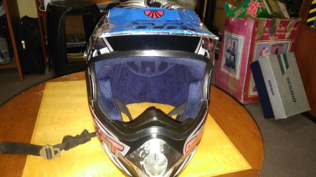 Casco Moto Motocross Poco Uso