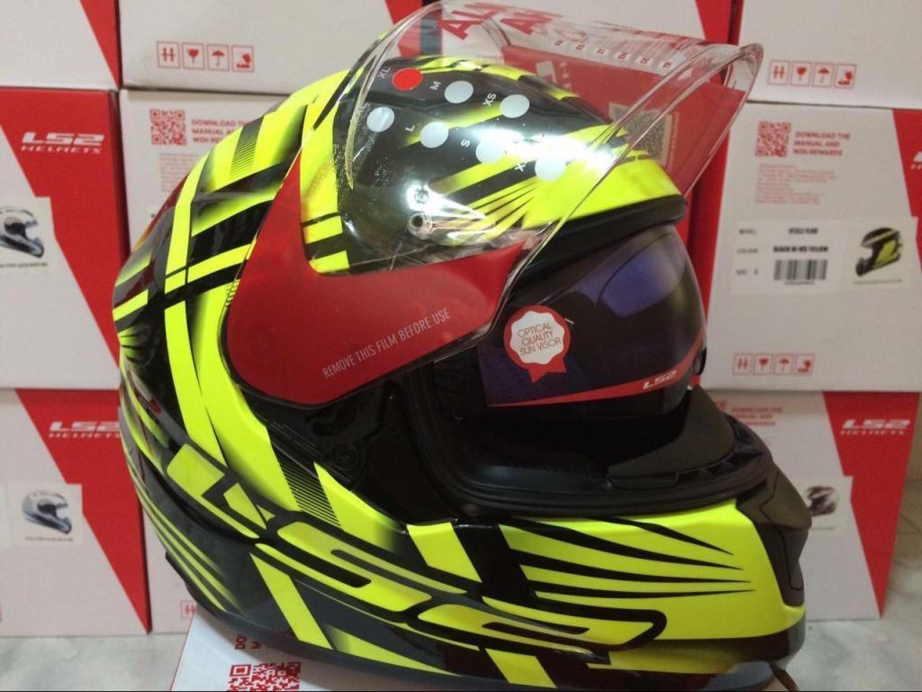 Casco Ls2 Modelo Bang Doble Visor