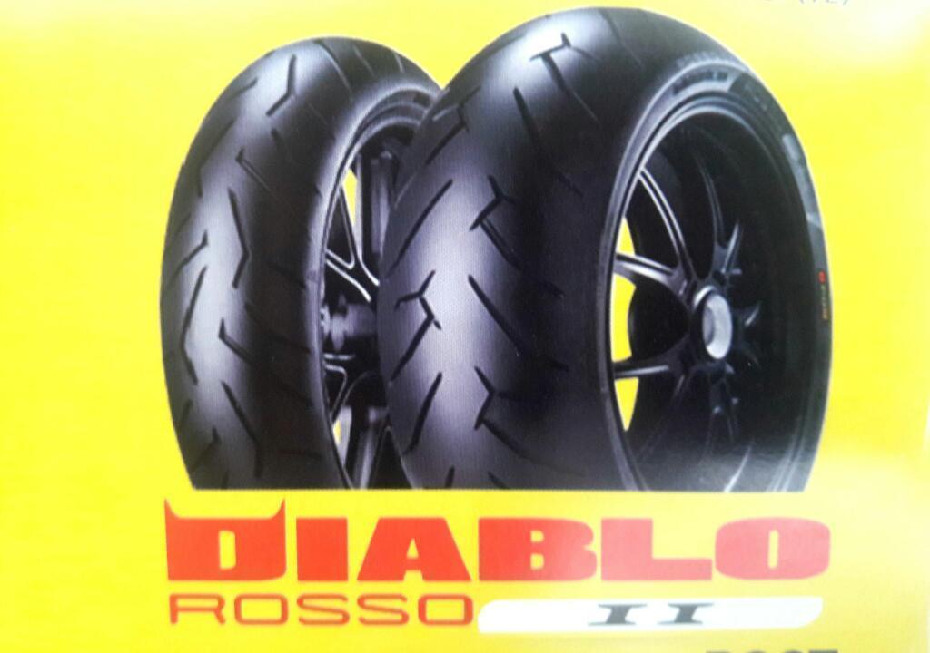 Llanta Pirelli Diablo Rosso Del/post