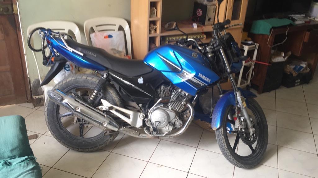Moto Yamaha Azul Motor 125