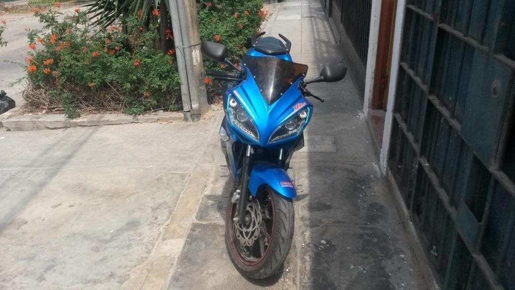 Moto Davest 200 Color Azul