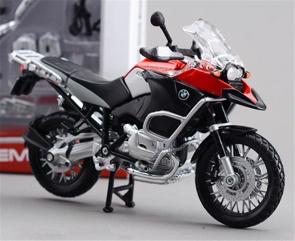 BMW R1200GS, Honda CBR1000RR, Motocicleta a Escala: 1/12, marca Maisto, kit para ensamblar, juguete de colección