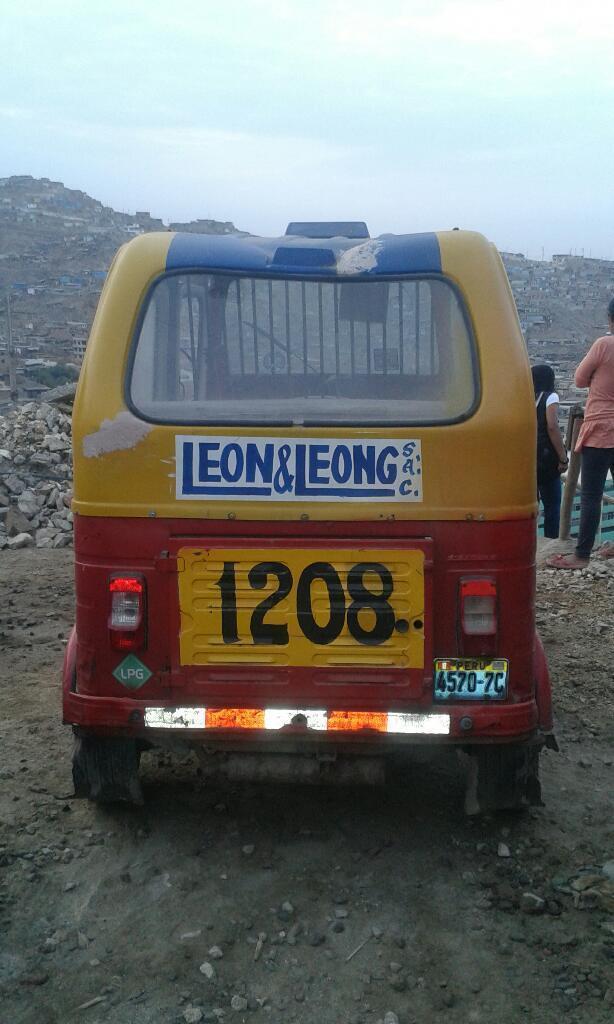 Vendo Mototaxi Bajaj Año 2015 sin Papel