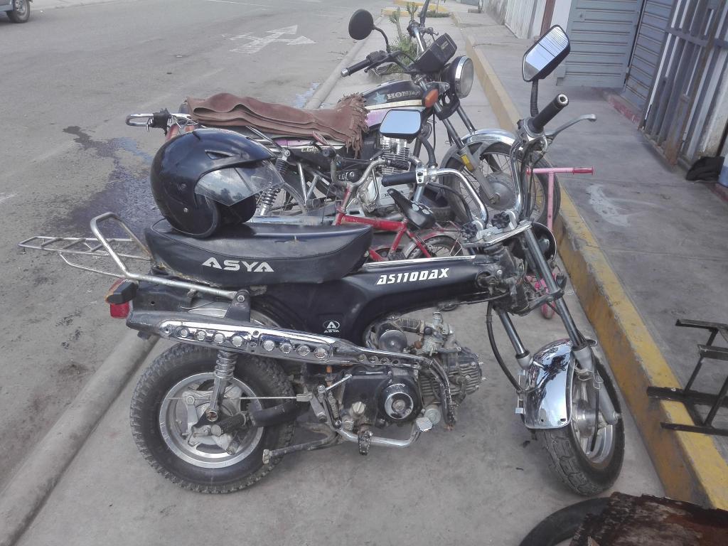 REMATO moto DAX 110 DE Marca ASYA muy económico en combustible llamar 958240463