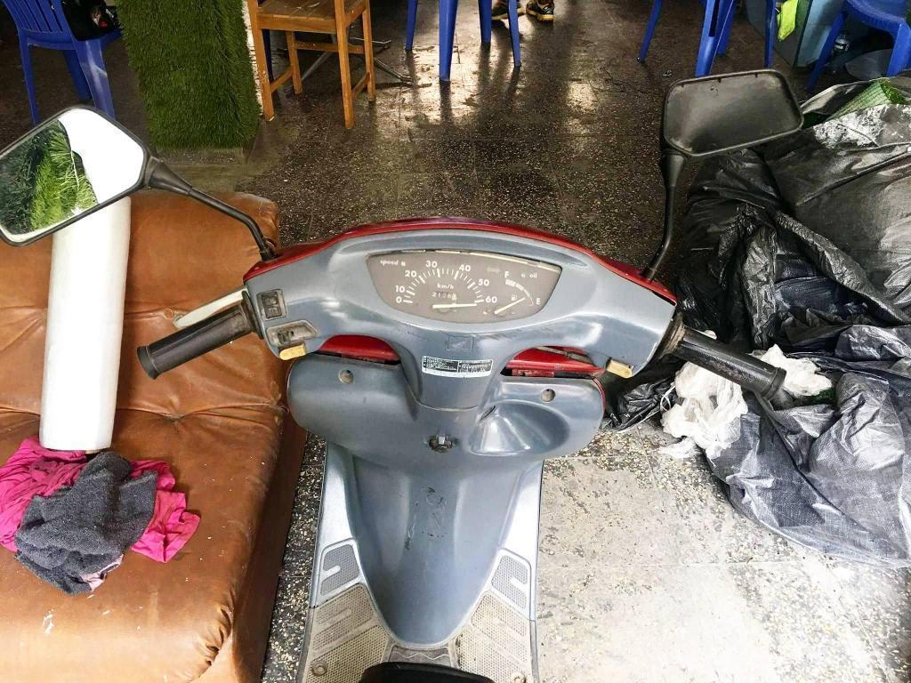 Se remata moto lineal por motivos de viaje