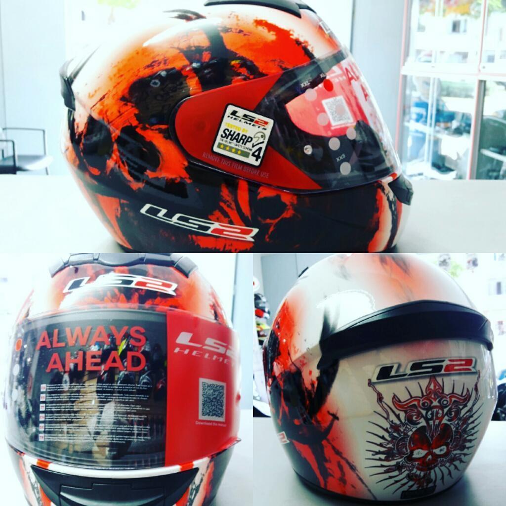 Casco Ls2 Hidden Blanco Certificado