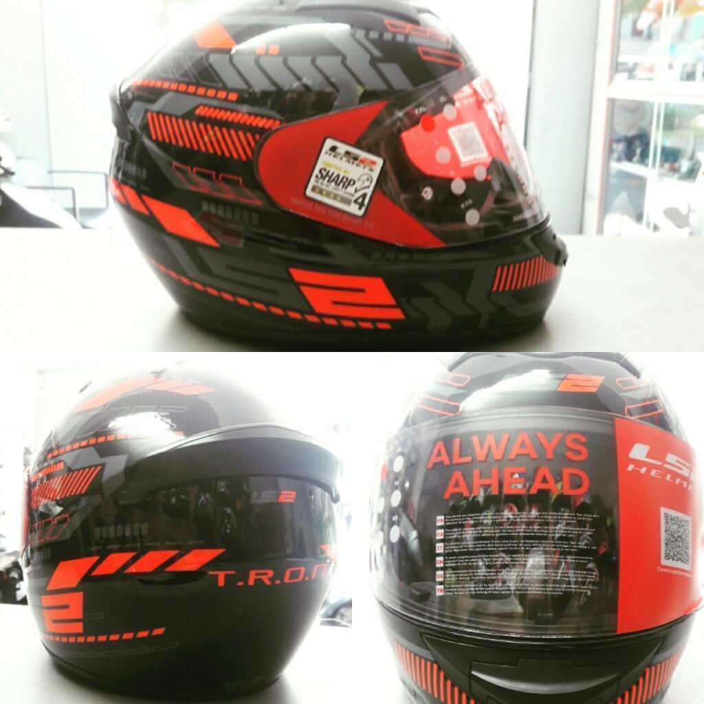 Casco Ls2 Tron Rn Certificado