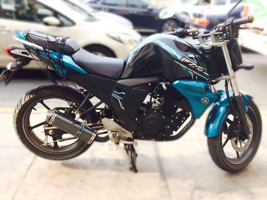 fz, yamaha no pulsar no suzuki no honda