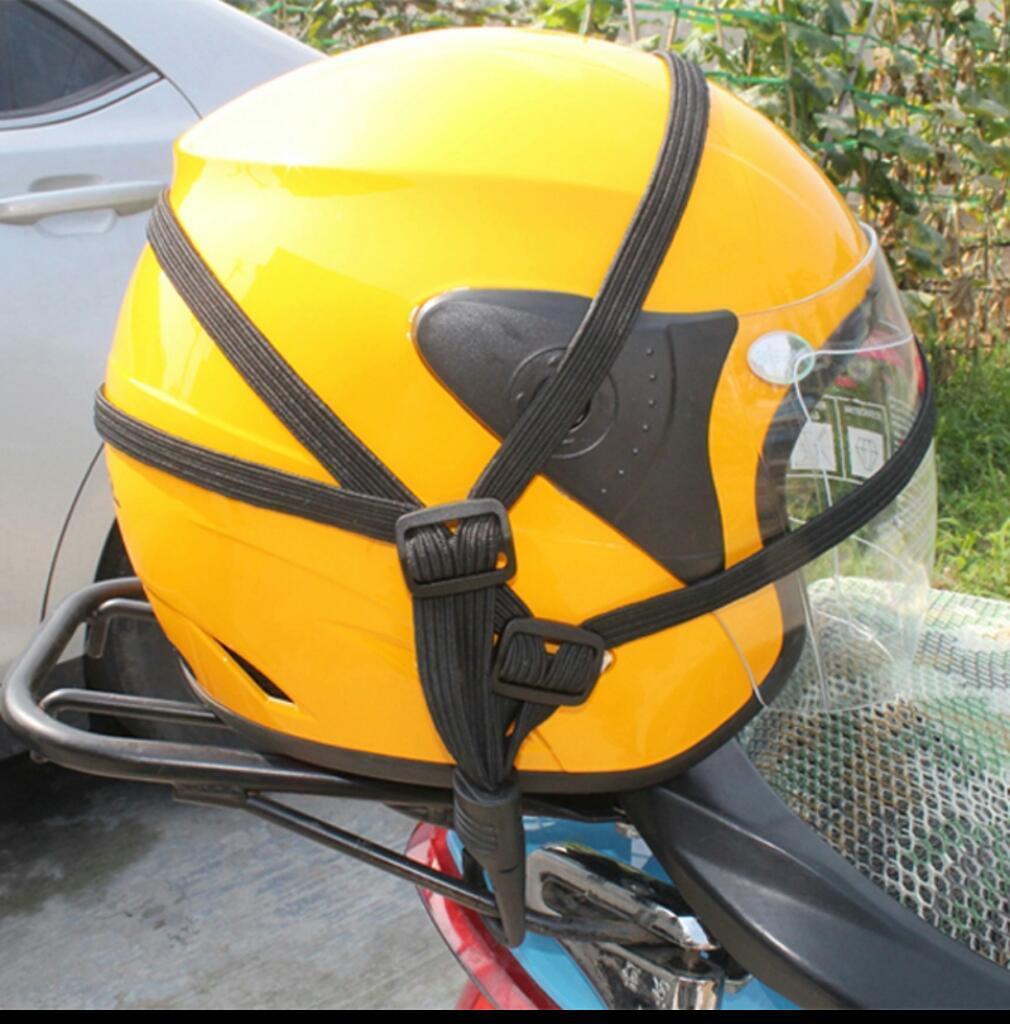 Malla Elástica Porta Casco para Moto